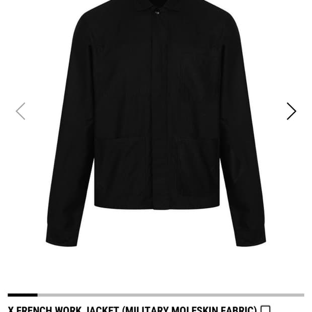 X FRENCH WORK JACKET (DEVELOPED)
