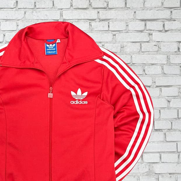 아디다스 빈티지 유로파 레드 져지 95