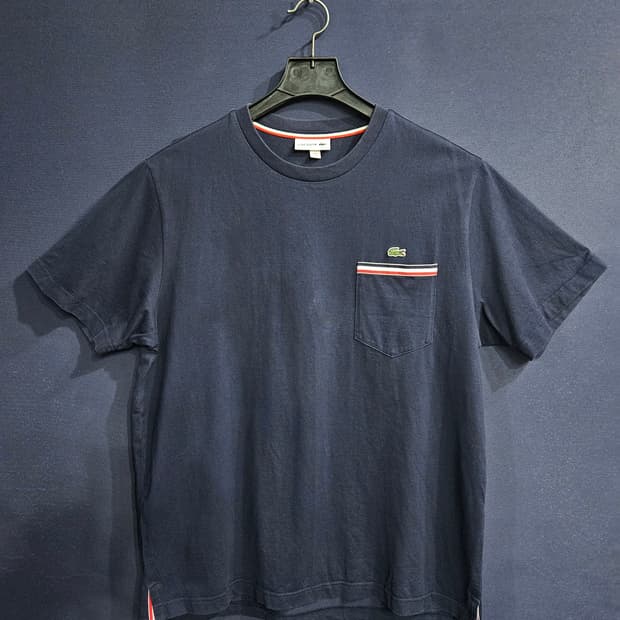 라코스테 네이비 남성 110 반팔티 