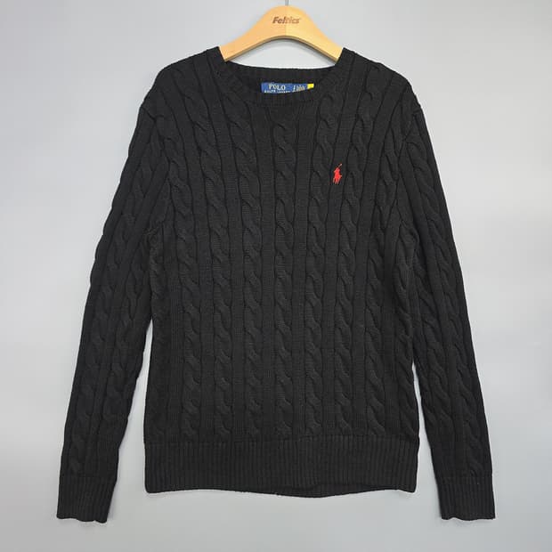 폴로랄프로렌(Polo Ralph Lauren) 케이블 니트 코튼스웨터 S