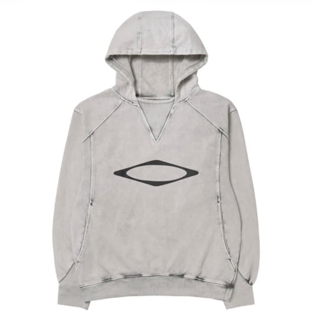 미스치프 블리치드 풀오버 후드 카키