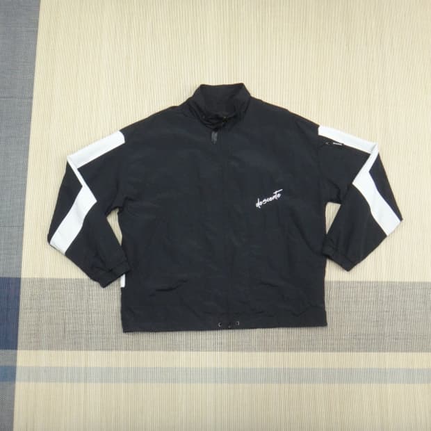 (105) 데상트 남성 3X3 뉴트럴 블랙 웜업 자켓