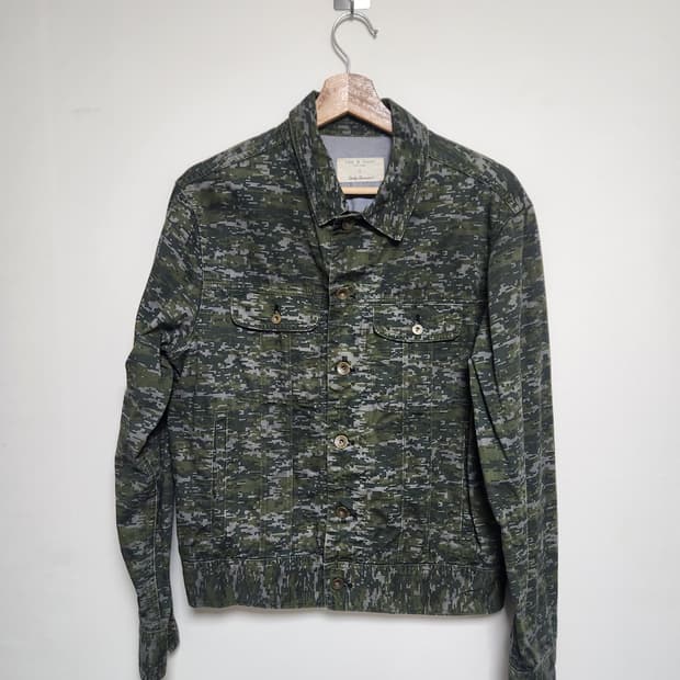 랙앤본Rag&Bone 카모플라쥬 자켓 S - J24