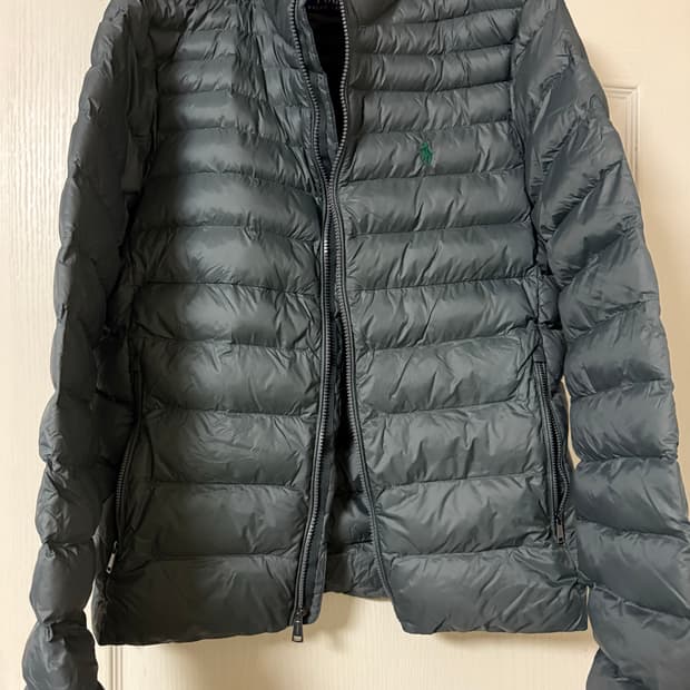 폴로 랄프로렌 경량패딩 점퍼 딥그린