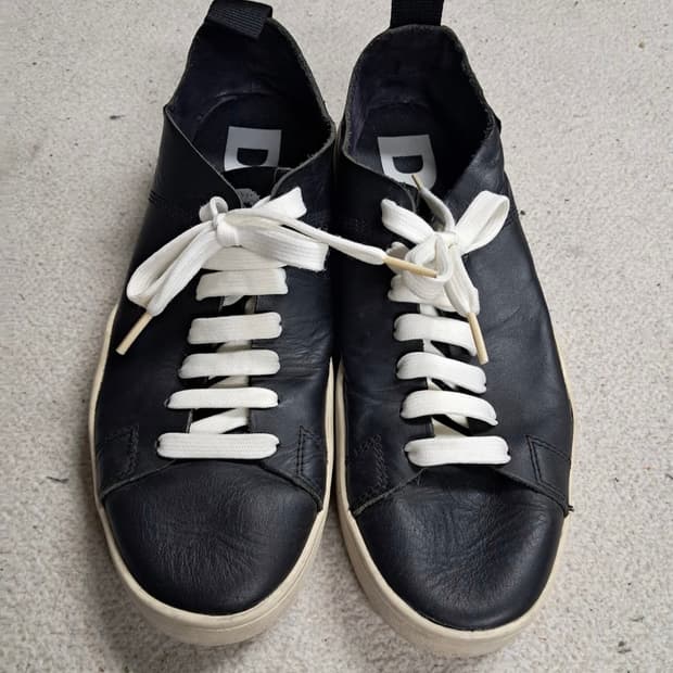 Diesel leather sneakers