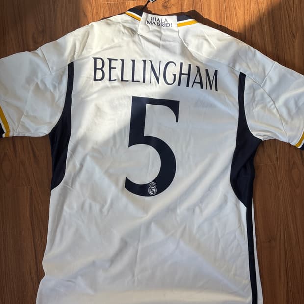 급처!!23/24 레알유니폼 크림에서산 정품 L