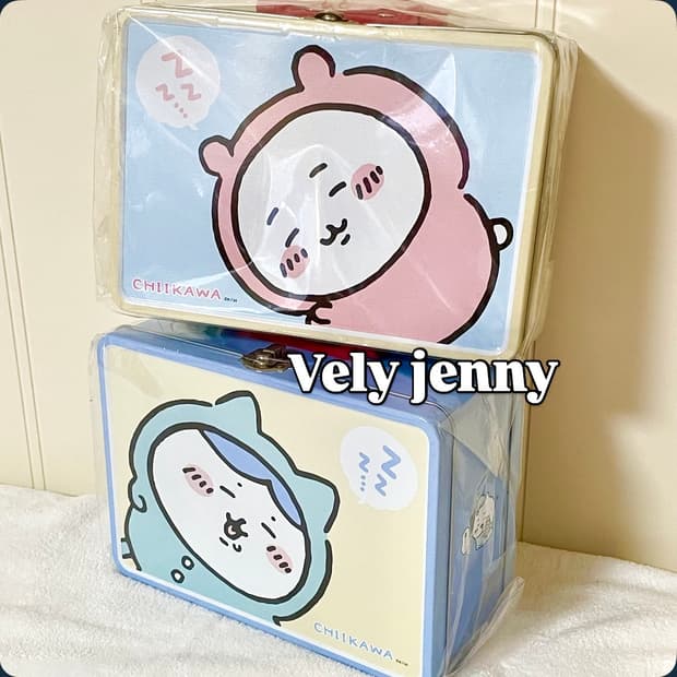새상품)먼작귀 정품 치이카와 하치와레 통 케이스 정리함