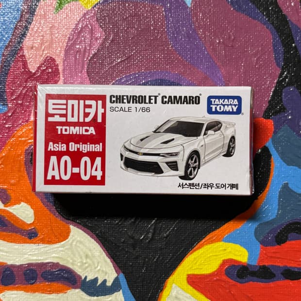미개봉) 쉐보레 카마로 다이캐스트 토미카 인테리어 소품