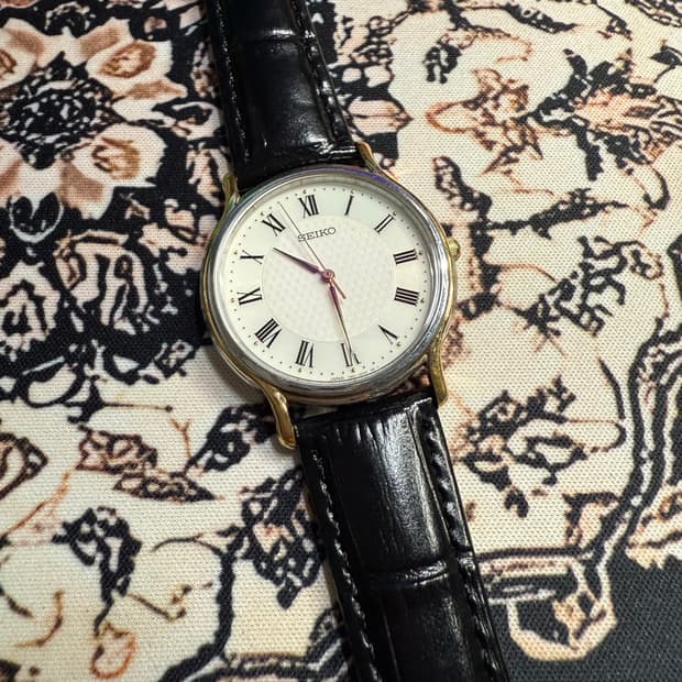 Seiko 빈티지 쿼츠 시계