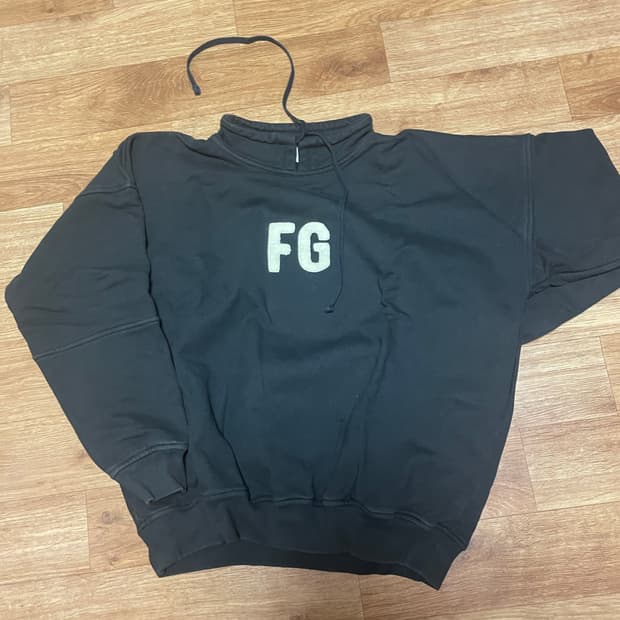 피어오브갓 6th 하이넥 맨투맨