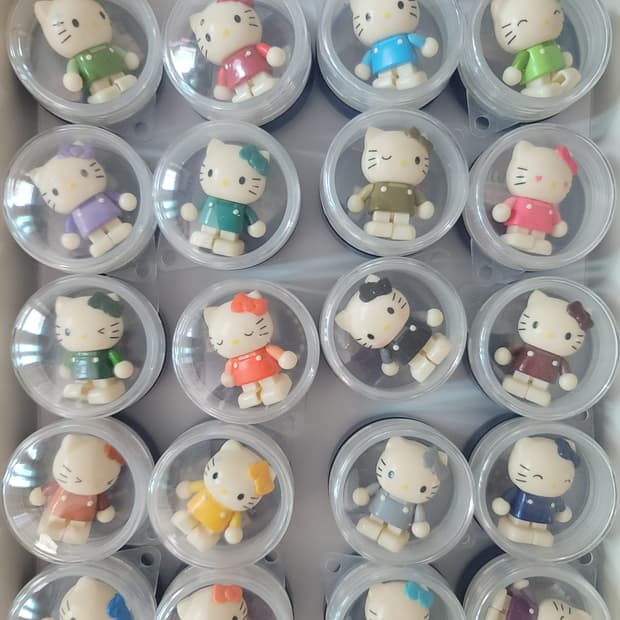 Yujin hellokitty mode collection. 키티 피규어