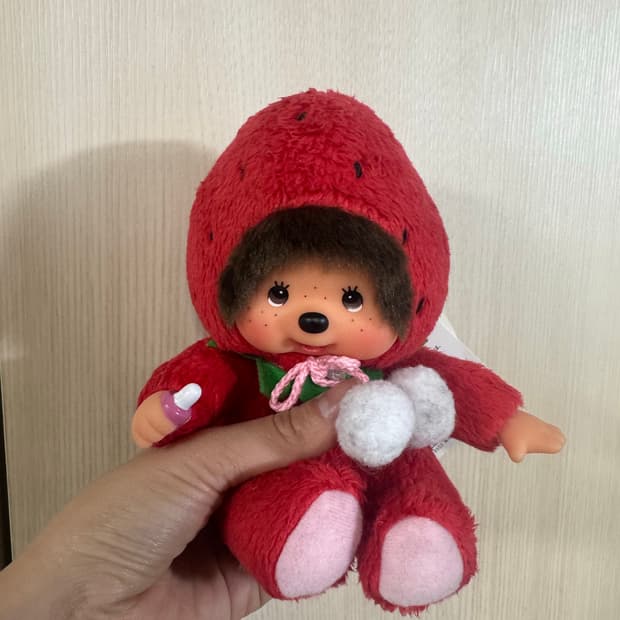 몬치치 딸기 인형
