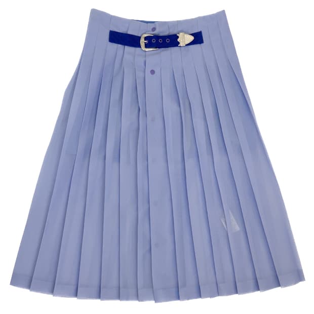 Toga Mesh Pleated Skirt / 34