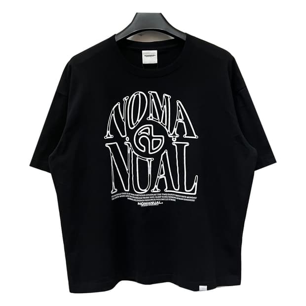 노매뉴얼 S.N.A 반팔티 L