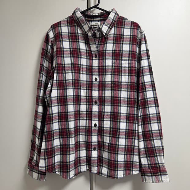 엘엘빈 아메리칸 플란넬 체크 셔츠 L(100)