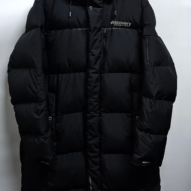 디스커버리 덕다운롱패딩 105