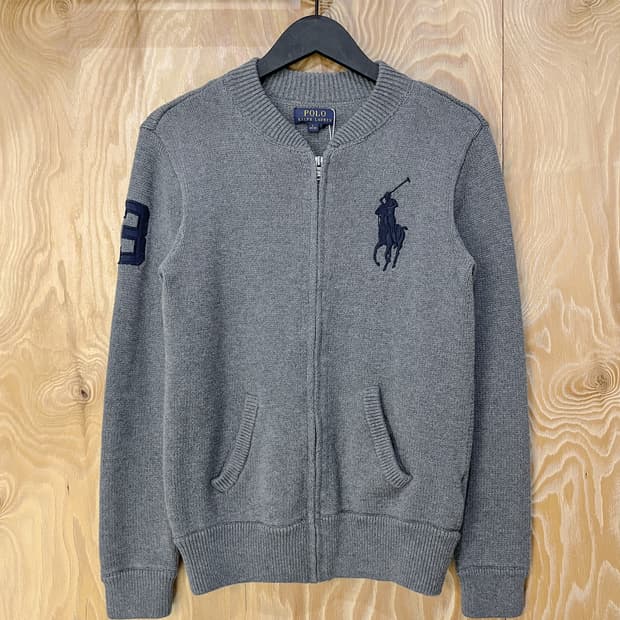 폴로 랄프 로렌 빅 포니 집 니트