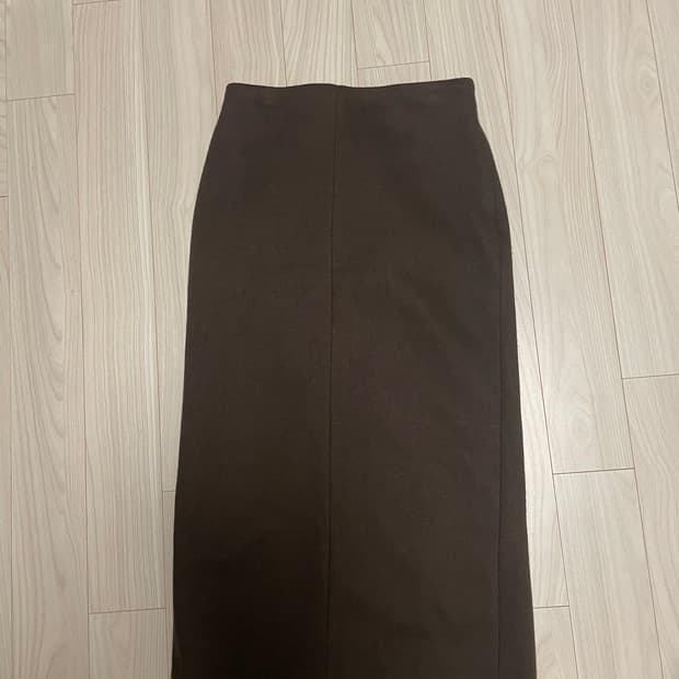 일본 빈티지 울혼방 H라인 스커트