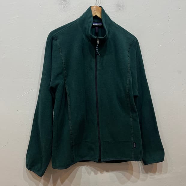 90s 파타고니아 플리스 자켓 그린 Made in USA (M)