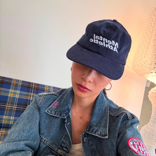 Mental athletic 코듀로이 캡