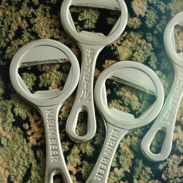 🍺 [JAPAN VINTAGE] 기린 맥주 미니 병따개 & 키링