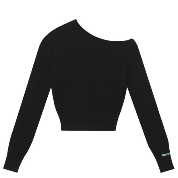 인스턴트펑크 원숄더 니트