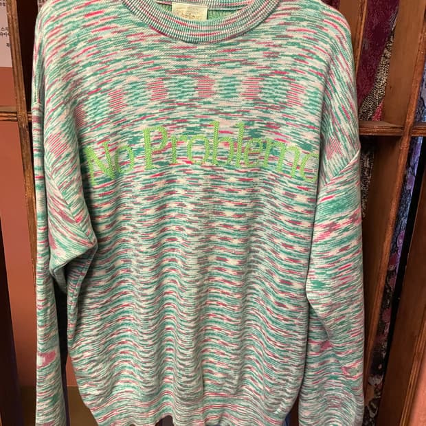 Aries 애리즈 멀티컬러 니트스웨터