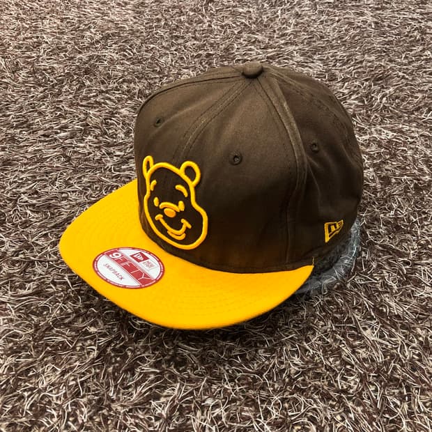 뉴에라 X 디즈니 푸 9FIFTY 스냅백 캡