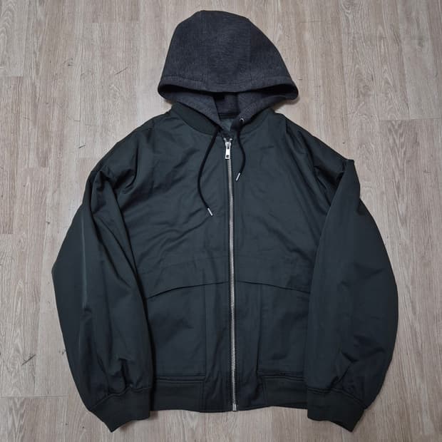 AD HOC 애드호크 플랩 디테쳐블 플랩포켓 후드 점퍼 XL(105)