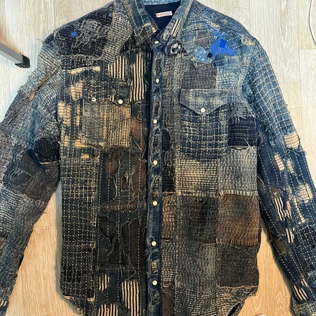 [KAPITAL] NORA × KAYA BORO 웨스턴 셔츠 4사이즈