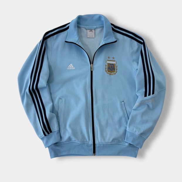아디다스 루즈핏 아르헨티나 스카이블루 트랙 져지