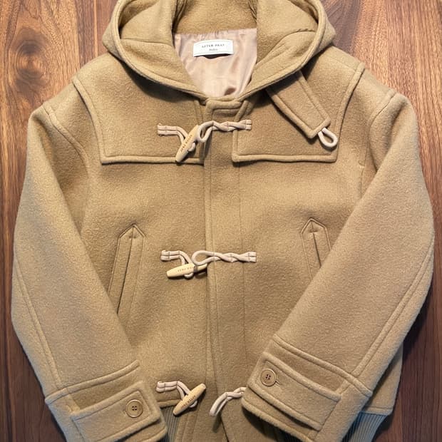 애프터프레이 더플코트 카멜