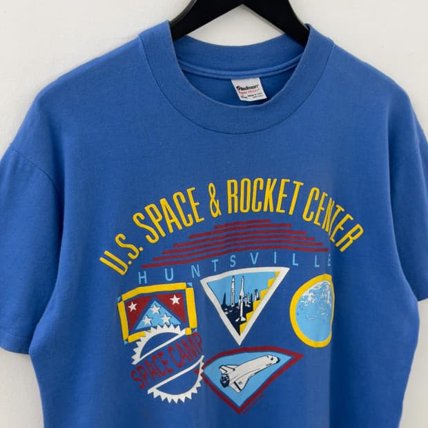 90s 빈티지 티셔츠 Space & Rocket Center