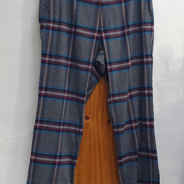 팬텀 겨울 체크골프바지(34)