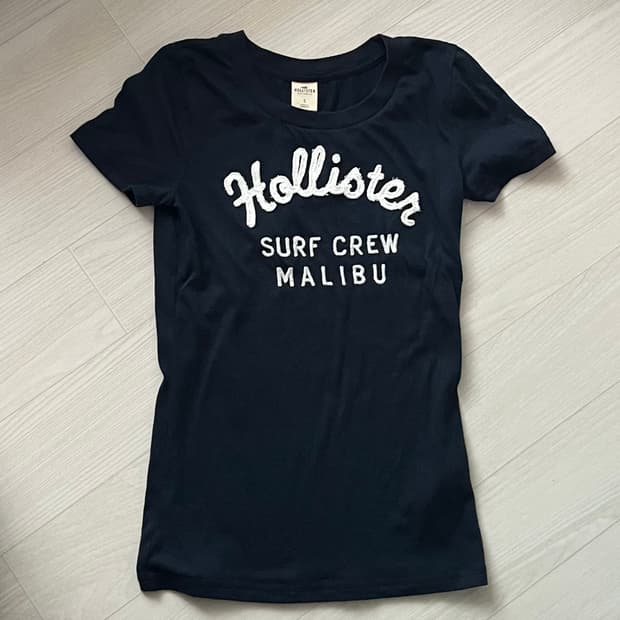 홀리스터 슬림핏 반팔 코튼 반팔