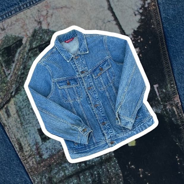 슈프림 x 블랙사바스 16ss 데님 트러커자켓