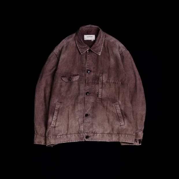 26ss Anachronorm 페이딩 린넨 유틸리티 자켓