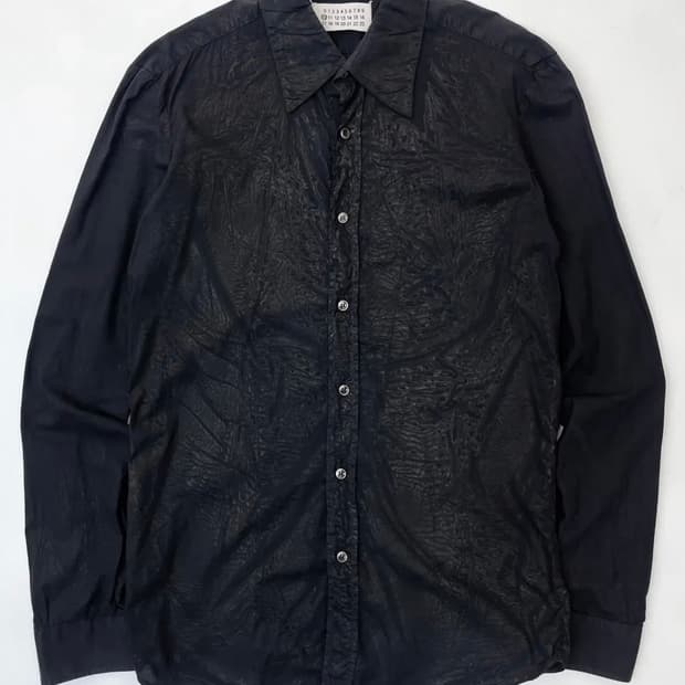 마틴 마르지엘라 왁스 오일 페이드 빈티지 셔츠