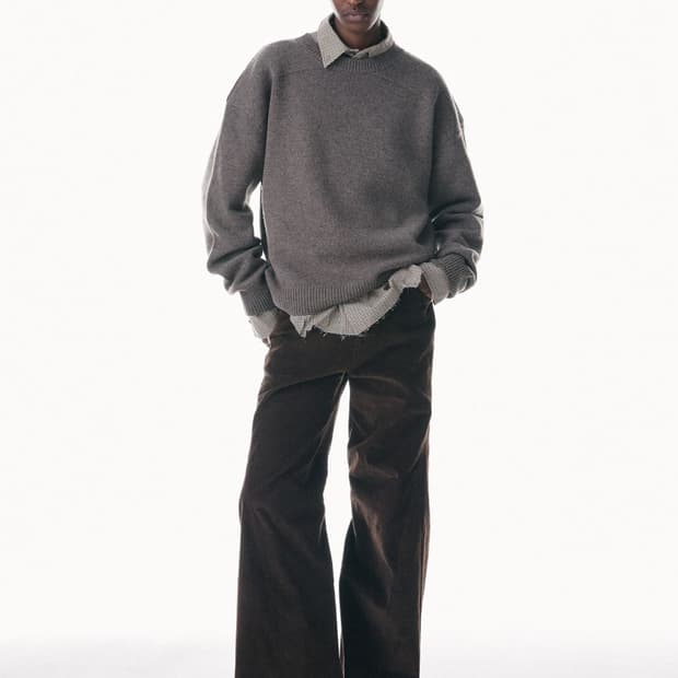 cmmawear iwai sweater Virginwool cashmer