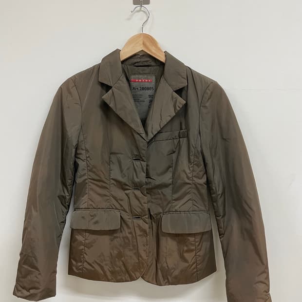 [38] 프라다 스포츠 3버튼 블레이저 자켓