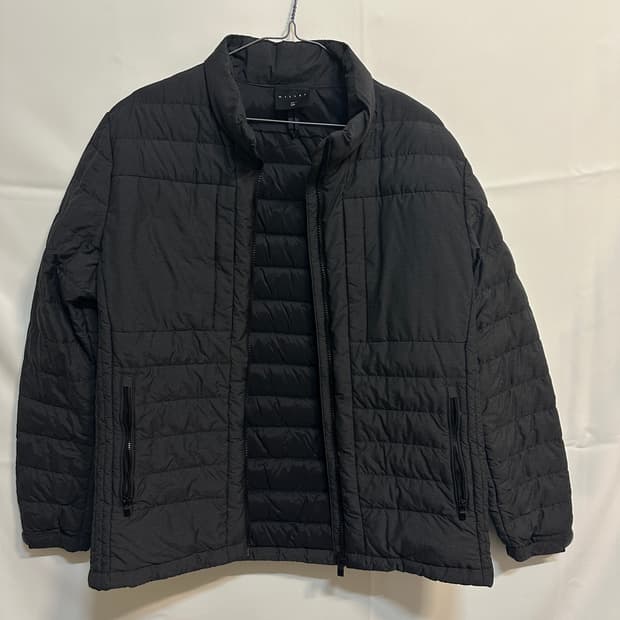 밀레 x 푸조 경량패딩 블랙 100