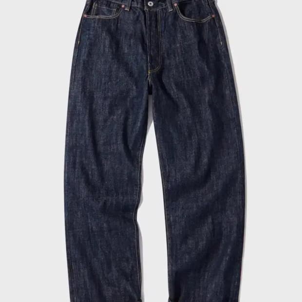 아웃스탠딩 / W.W ll 대전판 멋랩 셀비지 데님 인디고 / M(32)