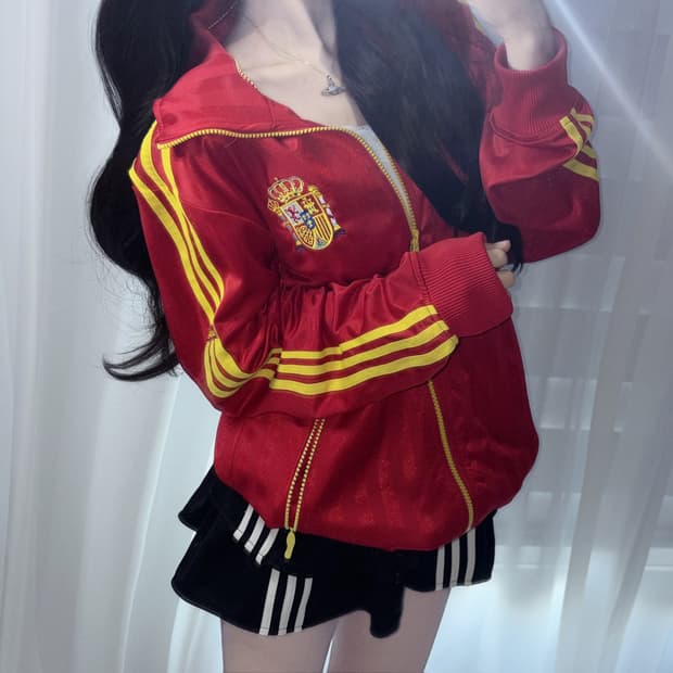 아디다스 스페인 국가대표 빈티지 1978 트랙탑 져지 110