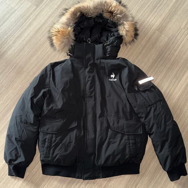 르꼬끄 에코하이크네오 DBD 다운 패딩 (블랙)