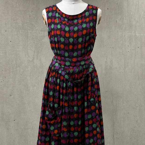 Colorful Dot Midi Dress 도트 미디 드레스
