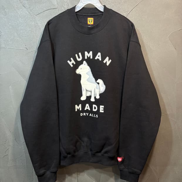 [L] HUMAN MADE 휴먼메이드 스웻 셔츠