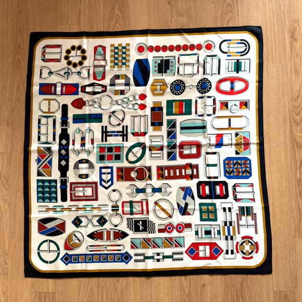 에르메스 실크 까레 90 스카프