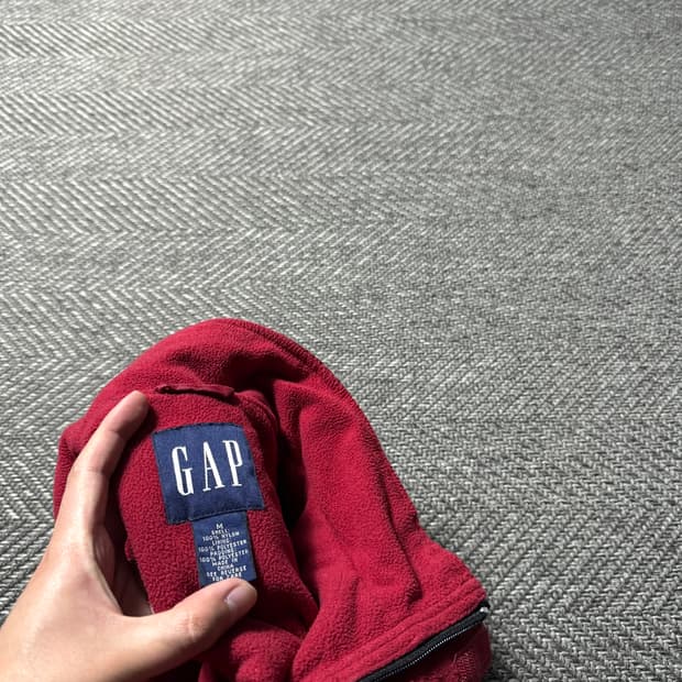 90s 올드갭 GAP 안감 플리스 포켓 베스트 자켓 M