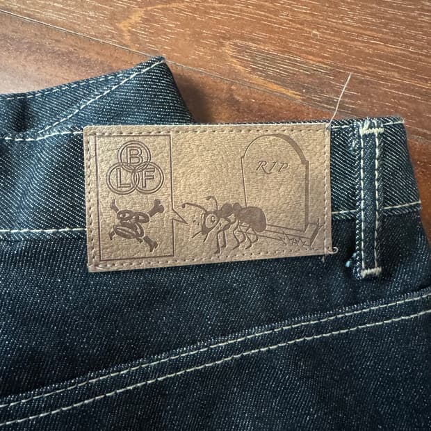 Boylongface black denim(L)