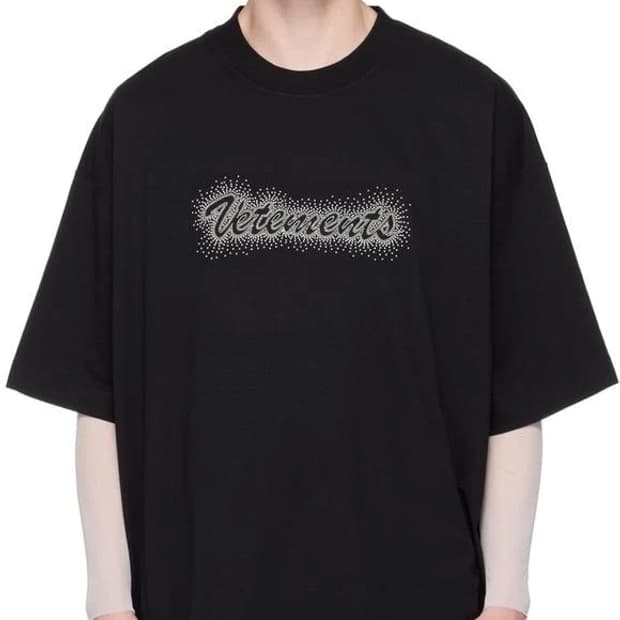 베트멍 라인스톤 비즈 로고 티셔츠 5